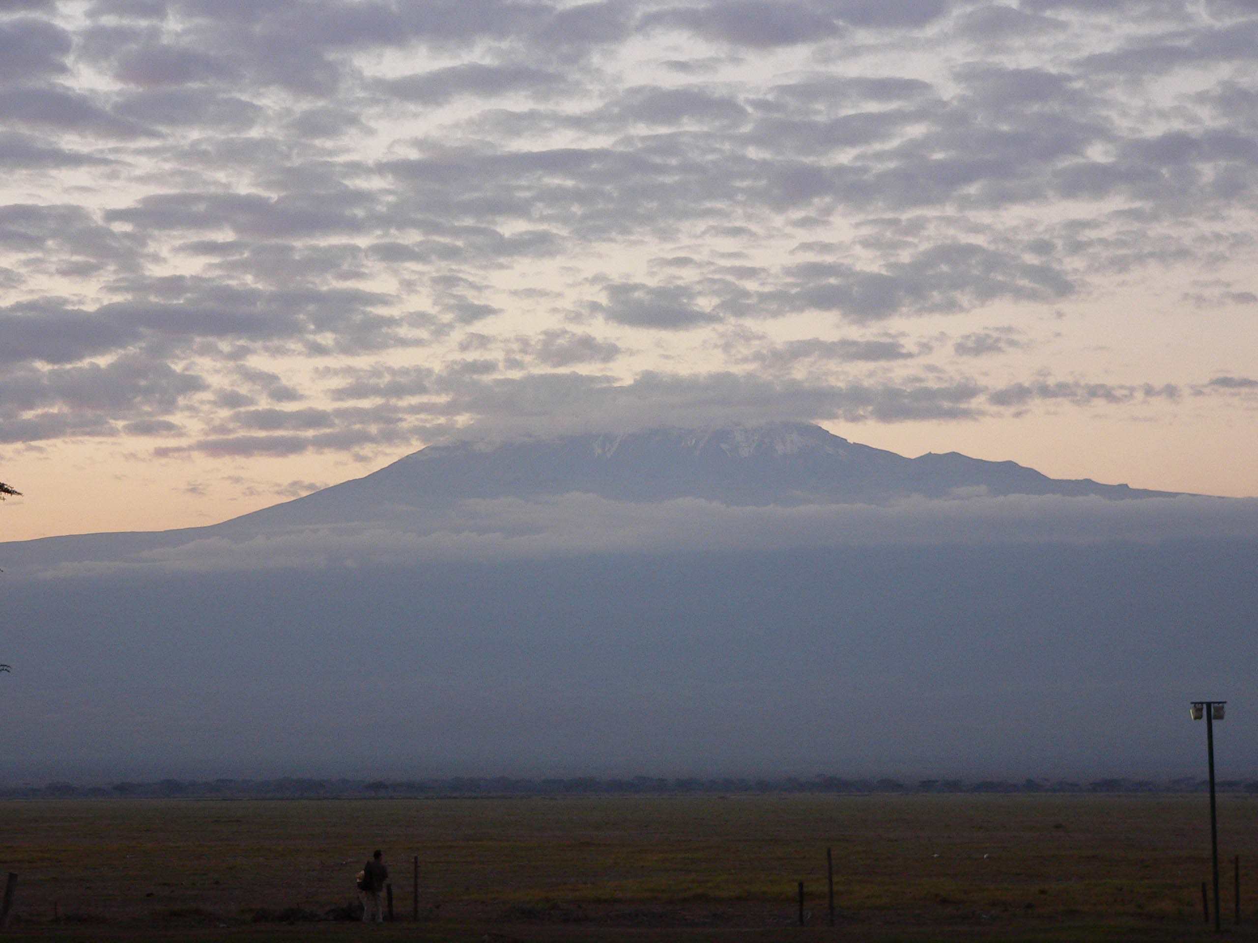 Kenya le kilimanjaro a 6h du mat