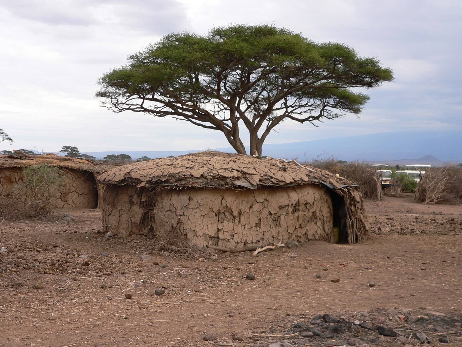 Kenya maison massaï