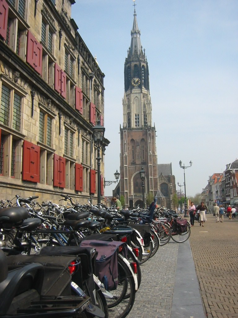 Pays Bas Grand Place à Delft (Hollande)