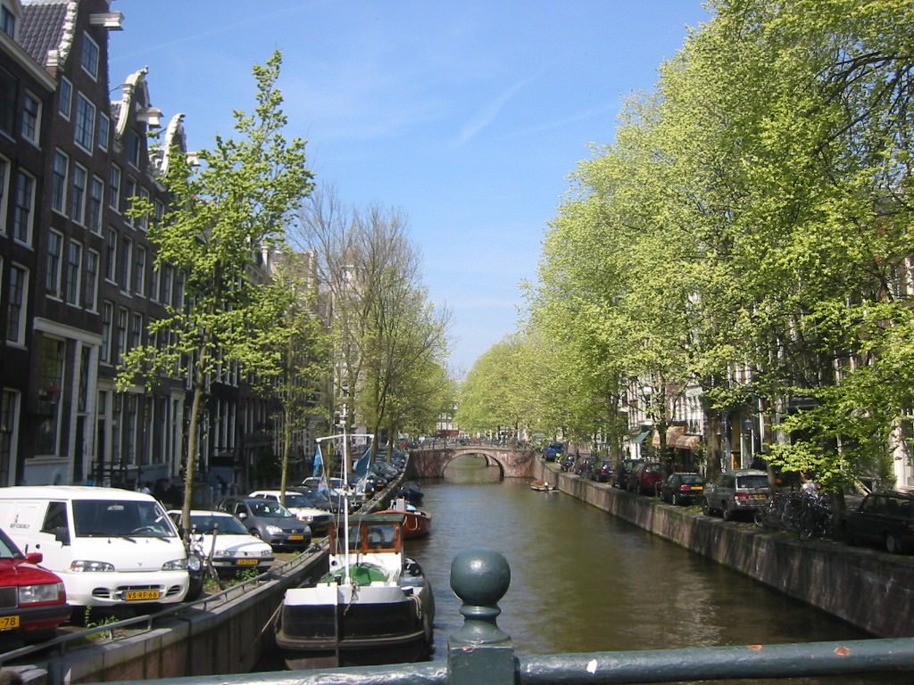 Pays Bas Canal à Amsterdam (4)