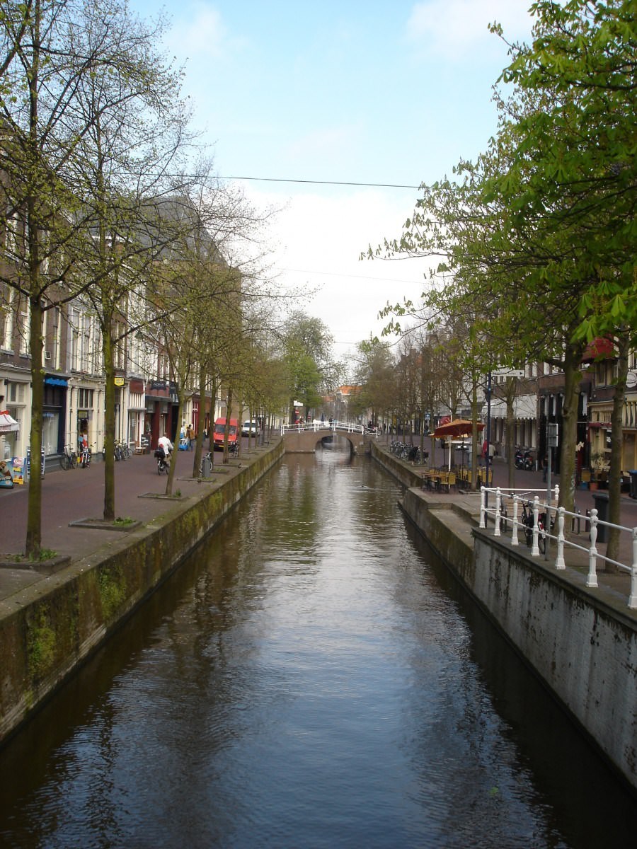 Pays Bas Canal à Delft