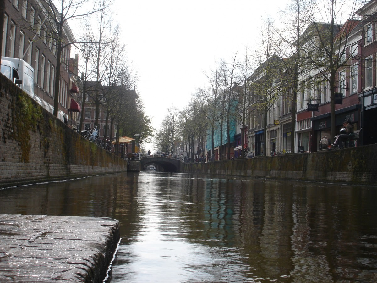 Pays Bas Canal à Delft