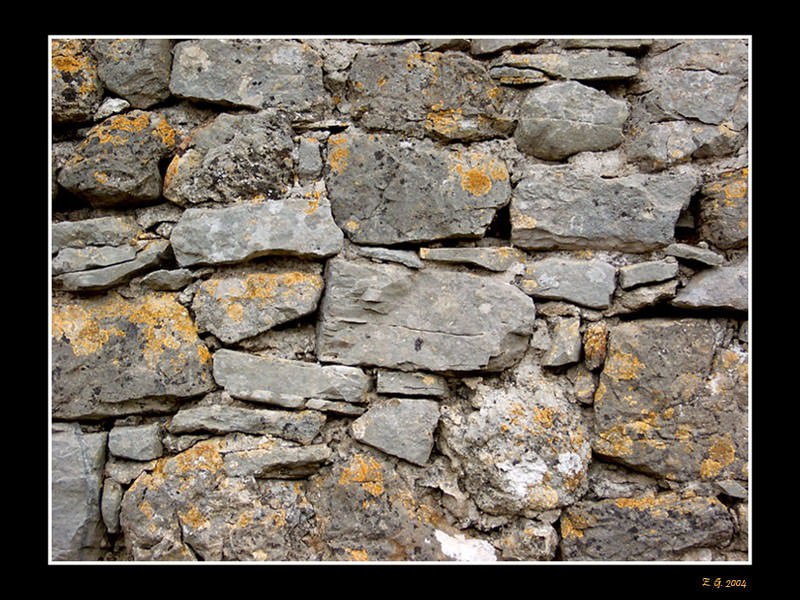 Toits et Murs Mur de pierre