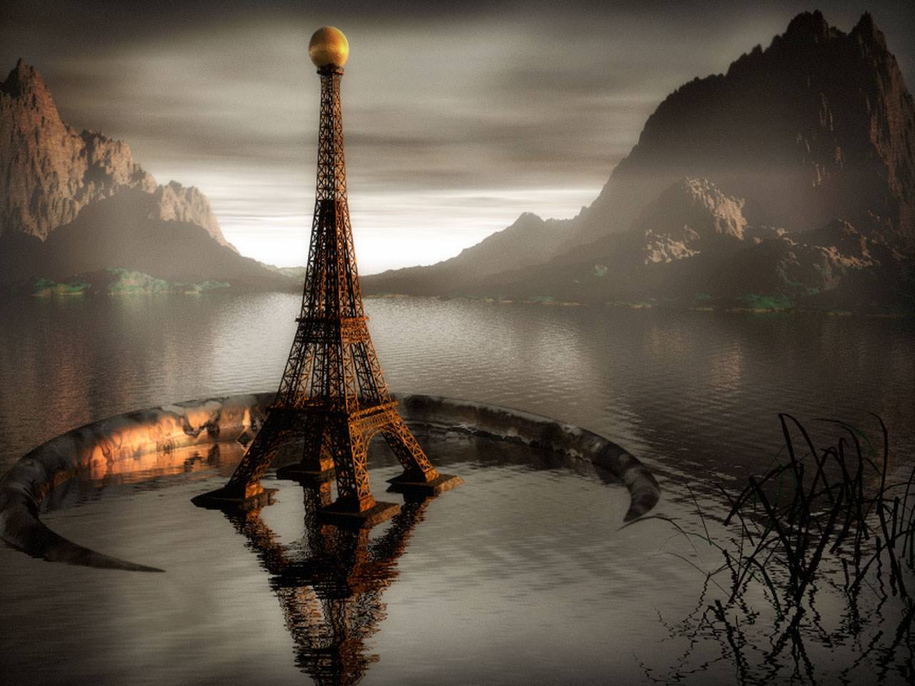 3D et Bryce Eiffel