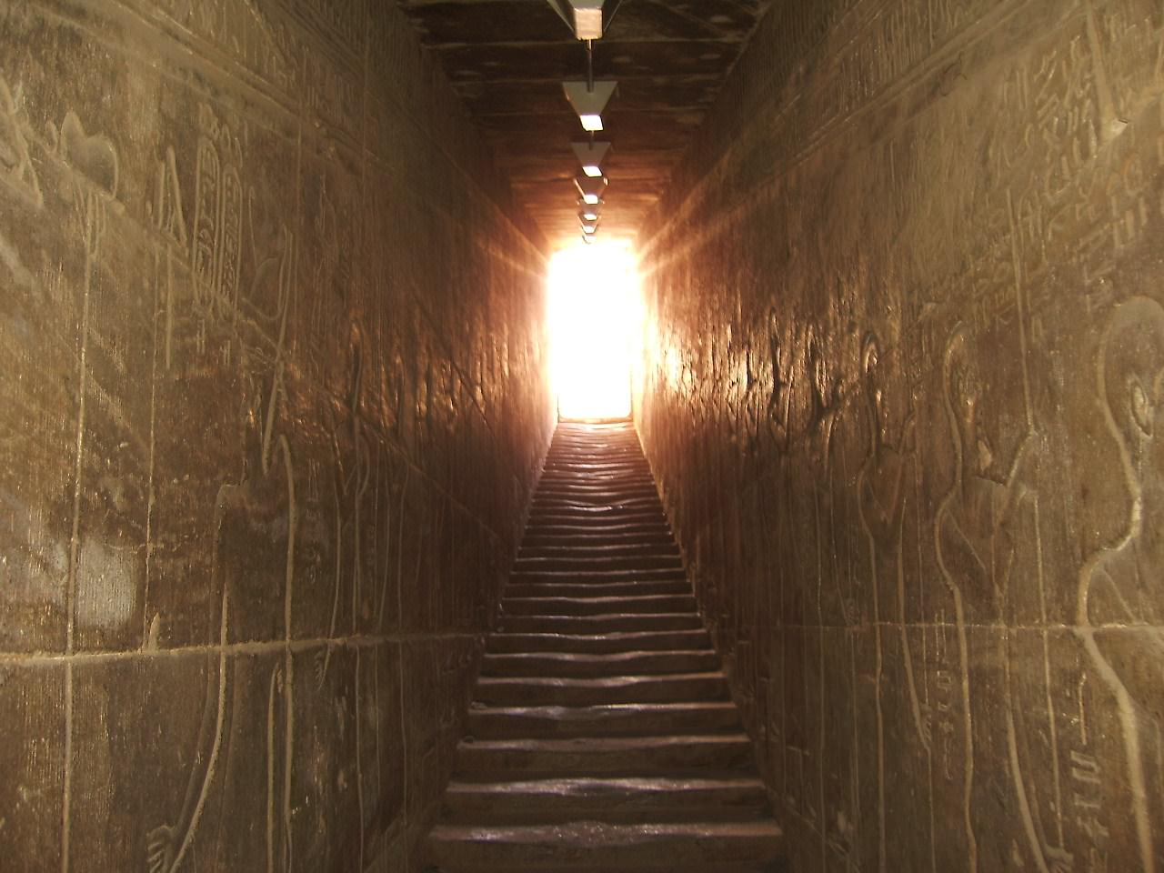 Egypte Dans le temple d'Horus