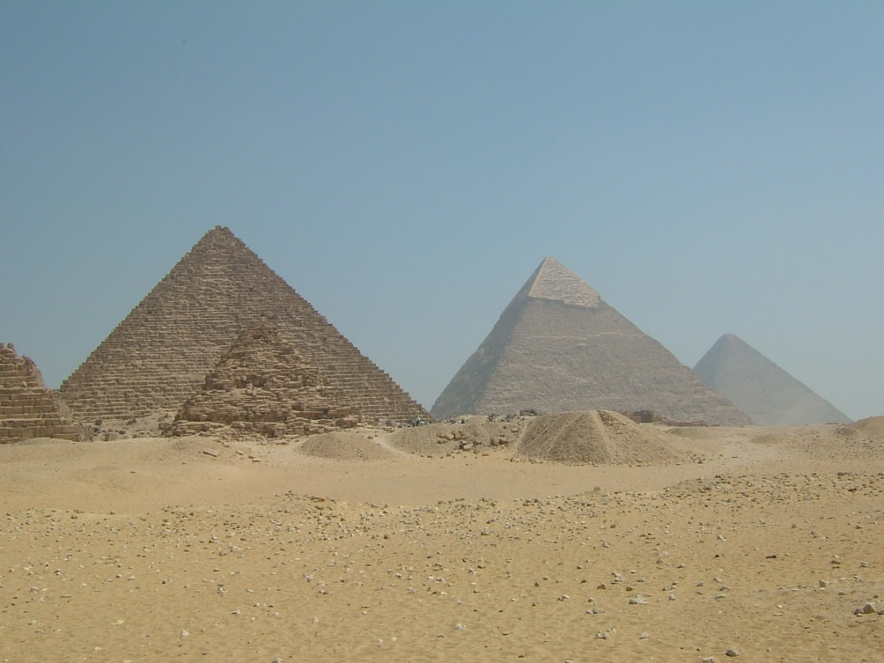 Egypte Les pyramides