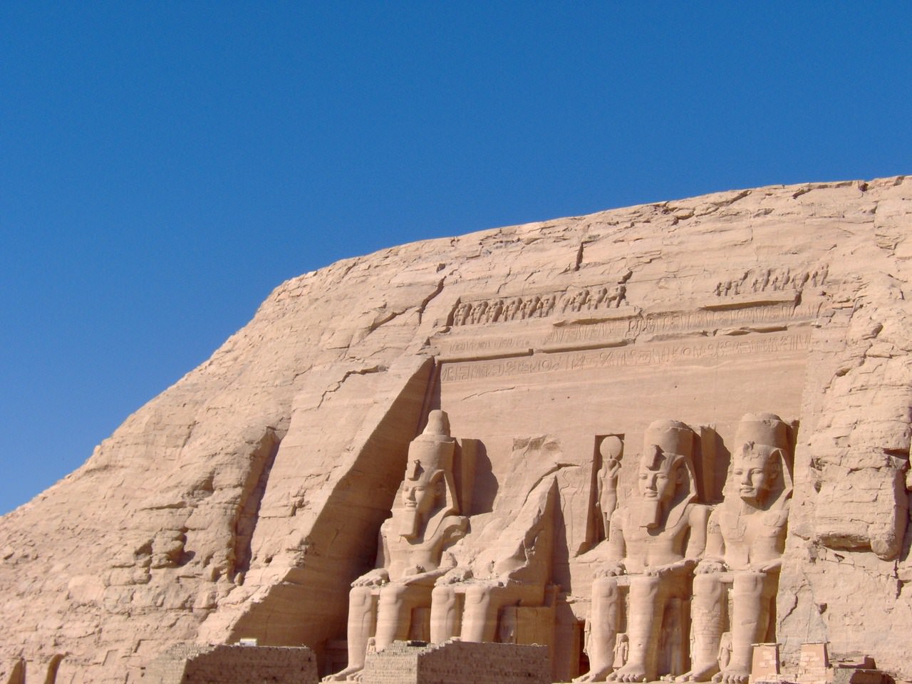 Egypte Le Temple d'Abou Simbel