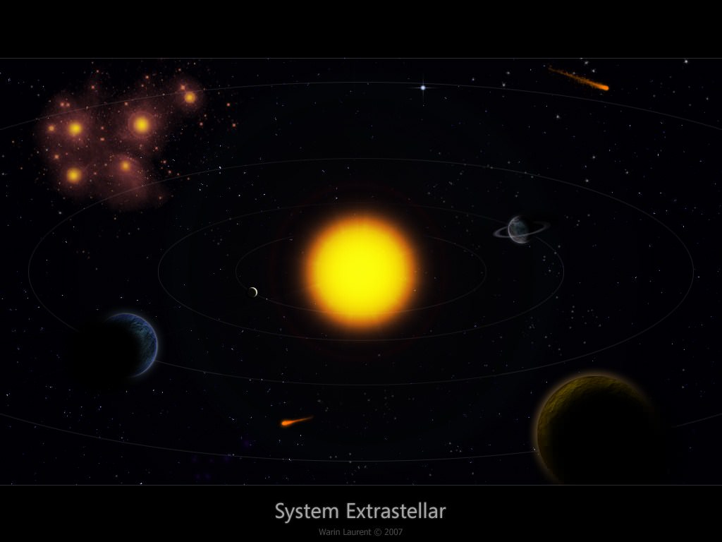 Univers System Extrastellar